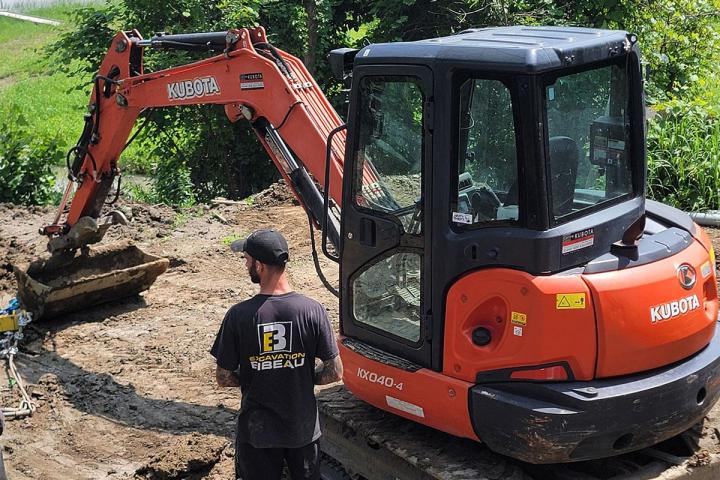 Travaux à l'heure Rive-Nord de Montréal