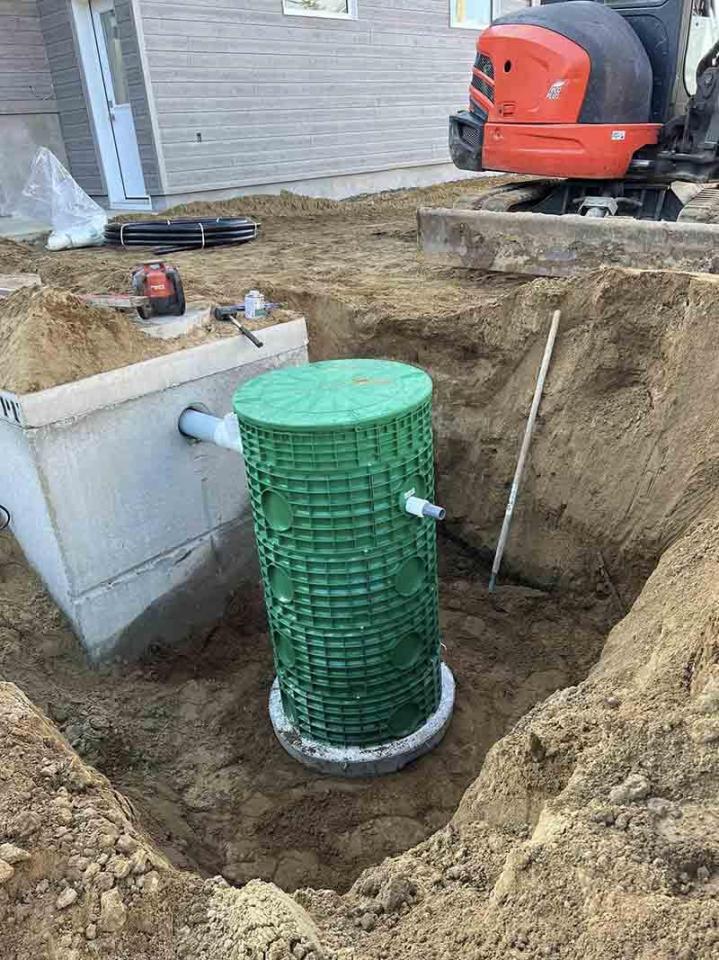 Installation septique Rive-Nord de Montréal