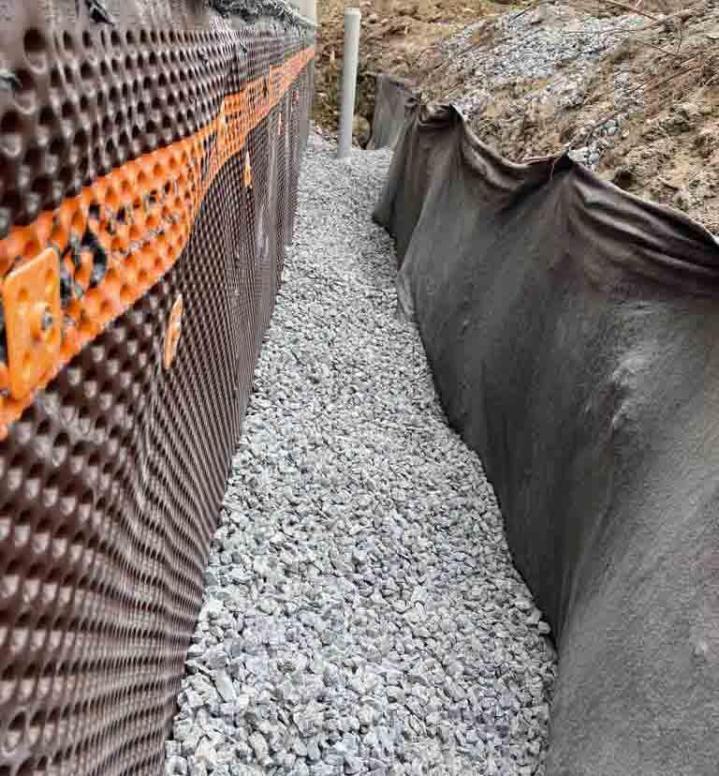 Installation de drain français Rive-Nord de Montréal