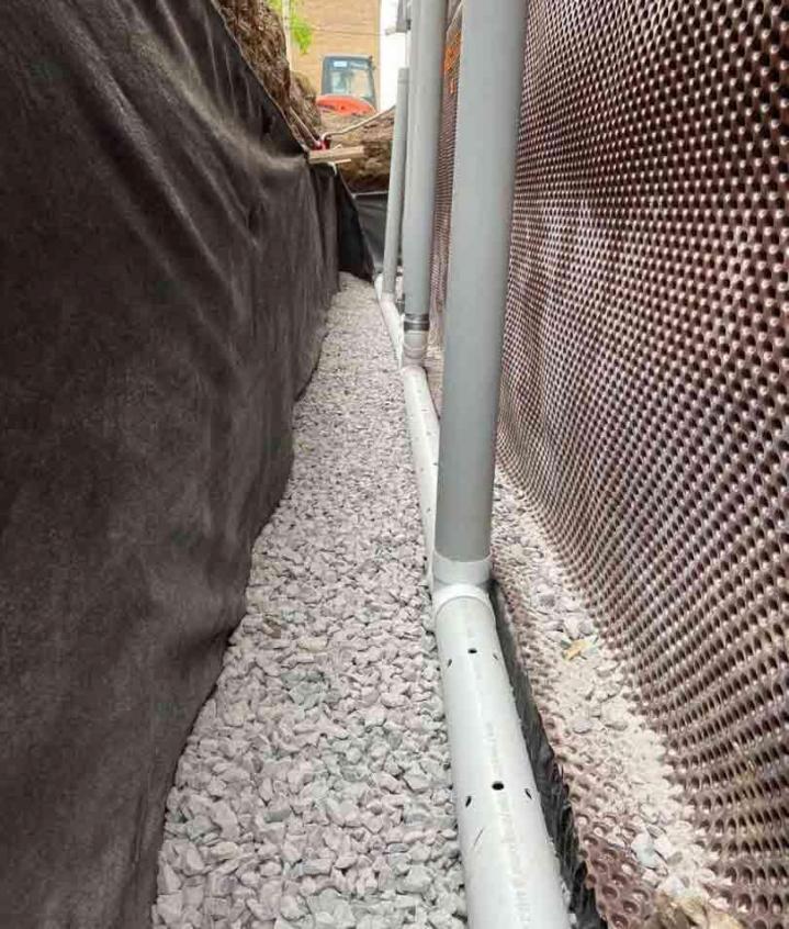 Pose de drain français Rive-Nord de Montréal