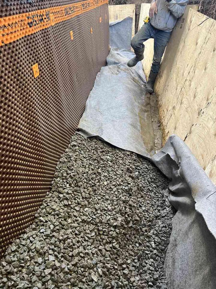 Pose de drain français Rive-Nord de Montréal