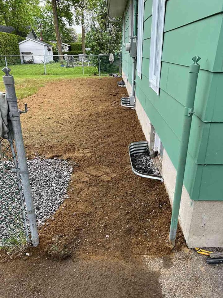 Installation de drain français Rive-Nord de Montréal