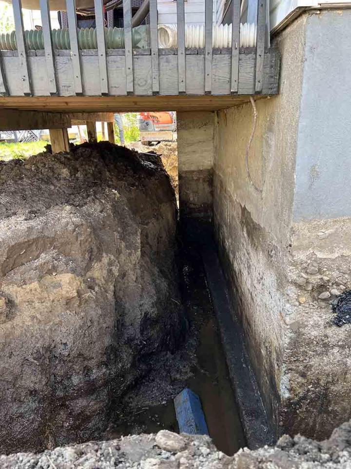 Installation de drain français Rive-Nord de Montréal